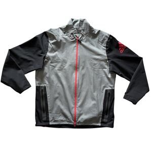 Adidas Men’s Climaproof Jacket XL Full Zip Ventilated Windbreaker Pockets Golf
